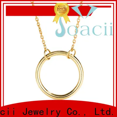 Joacii wholesale silver necklaces promotion for women 1