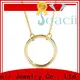 Joacii wholesale silver necklaces promotion for women 1