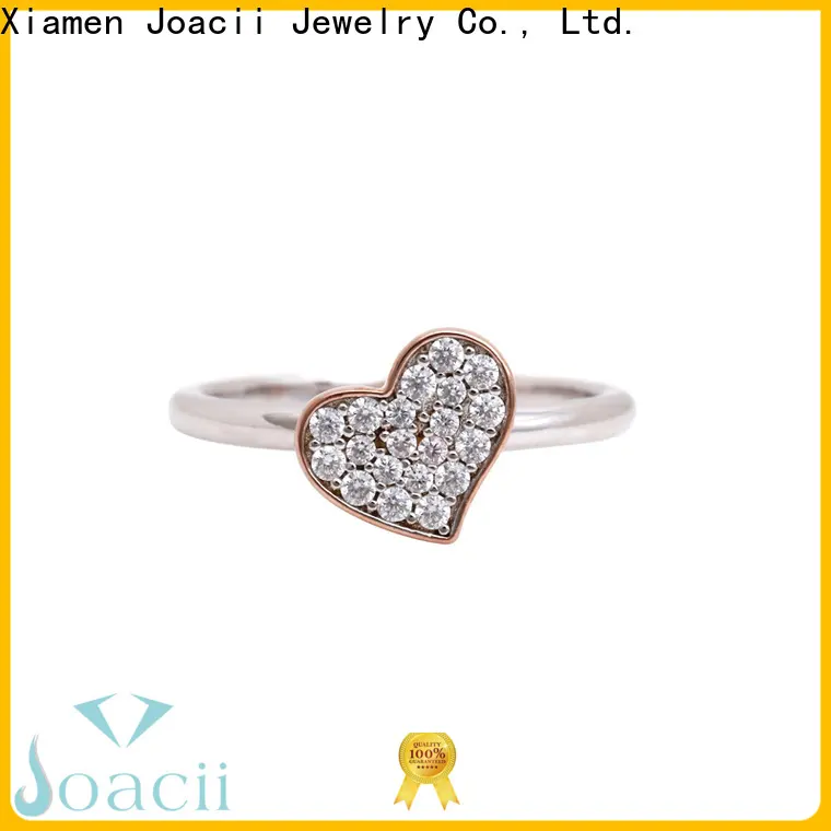 Joacii professional couple rings silver promotion for proposal 1