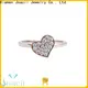 Joacii professional couple rings silver promotion for proposal 1