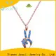 Joacii white gold diamond necklace factory for female2 1