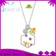 Joacii elegant wholesale silver necklaces promotion for girl 1