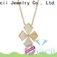 Joacii luxury wholesale silver necklaces promotion for women 1
