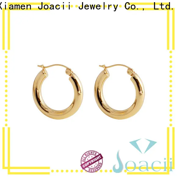 Joacii shaped hoop diamond earrings promotion for women 1