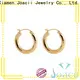 Joacii shaped hoop diamond earrings promotion for women 1