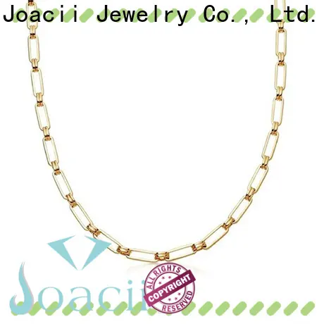 Joacii beautiful wholesale gold necklaces promotion for girl 1
