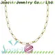 Joacii beautiful wholesale gold necklaces promotion for girl 1