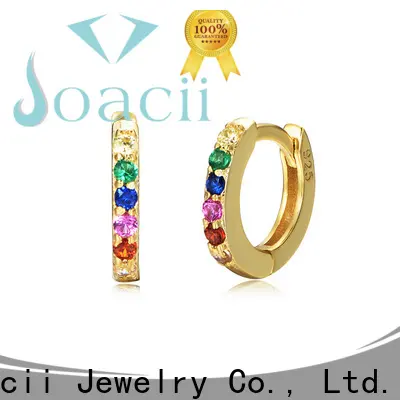 Joacii white gold hoop earrings on sale for wife 1