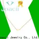 Joacii necklaces for her promotion for female 1