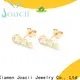 Joacii shaped sterling silver hoop earrings on sale for girlfriend 1