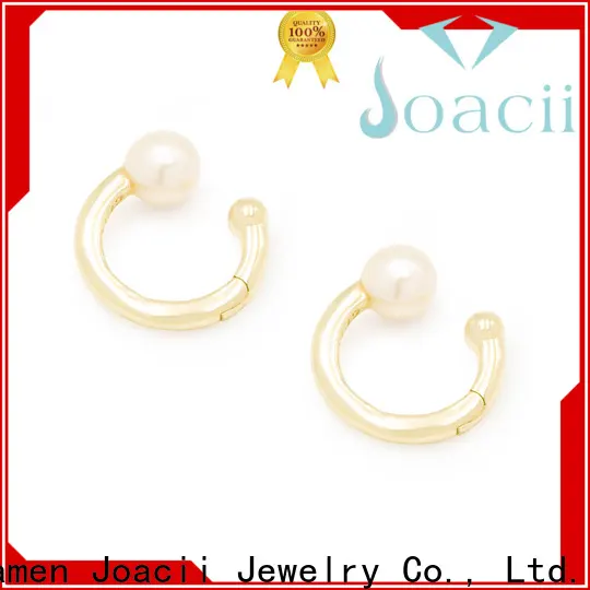 Joacii silver diamond earrings manufacturer for girlfriend 1