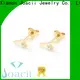 Joacii shaped small silver hoop earrings supplier for women 1