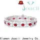 Joacii luxury gold bangle with diamonds on sale for engagement 1