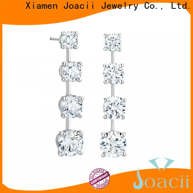 Joacii silver pearl earrings manufacturer for gifts 1
