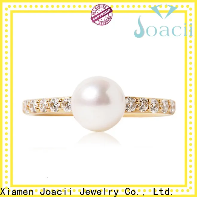 Joacii pearl ring gold on sale for gifts 1