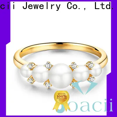 Joacii pearl engagement rings promotion for women 1
