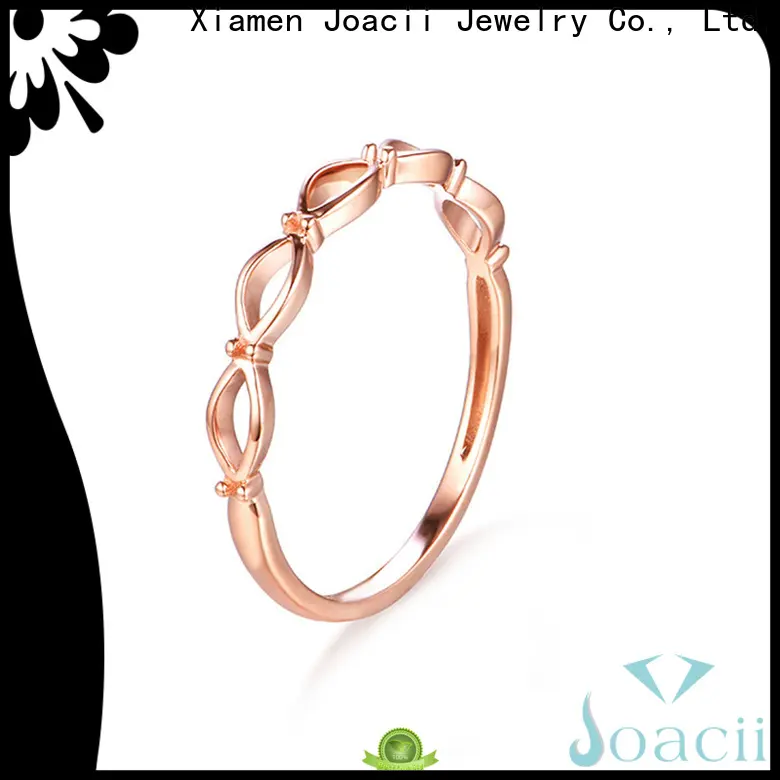 graceful custom silver rings design for party 1