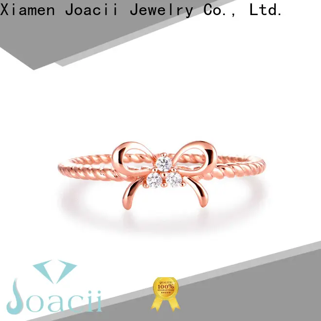 Joacii beautiful custom silver rings design for wedding 1