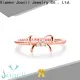Joacii beautiful custom silver rings design for wedding 1