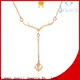 luxury sapphire necklace design for lady 1