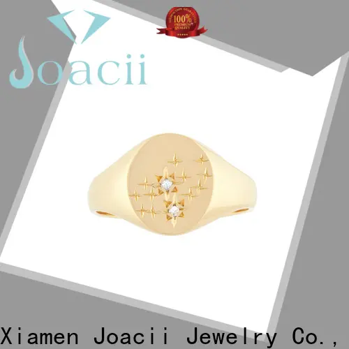 Joacii quality engraved rings design for wedding 1