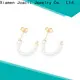 Joacii pure gold drop earrings manufacturer for gifts 1