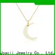 elegant gold jewellery necklace design for girl 1
