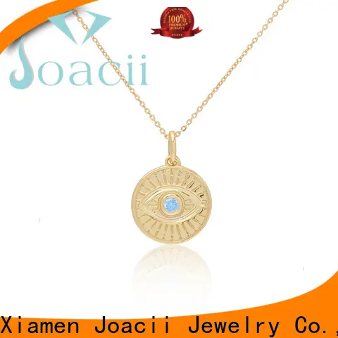 Joacii custom silver necklace factory for girl 1