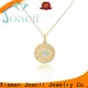 Joacii custom silver necklace factory for girl 1