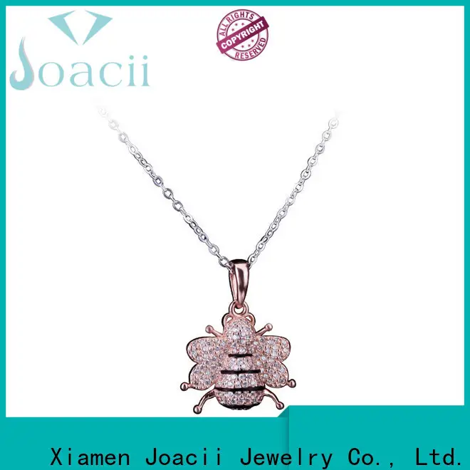 Joacii pretty wholesale silver necklaces factory for women 1
