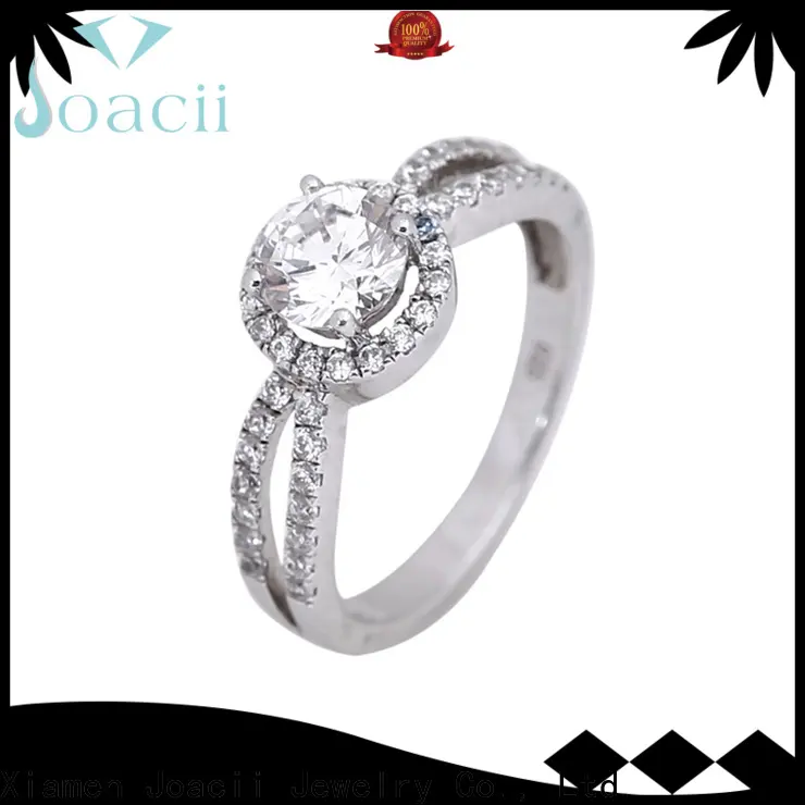 Joacii couple rings silver on sale for engagement 1