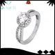 Joacii couple rings silver on sale for engagement 1