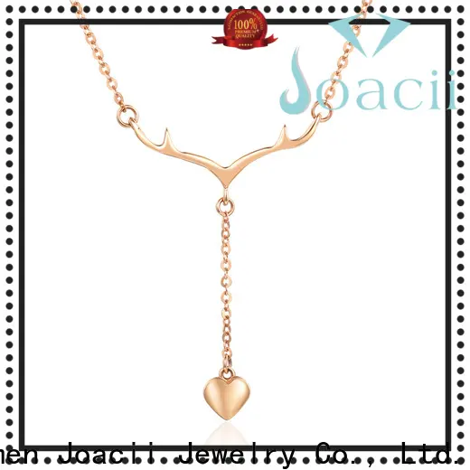 pretty wholesale silver necklaces factory for women 1
