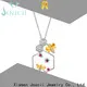 beautiful silver pendant design for female 1