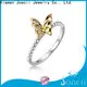 custom white gold earrings promotion for women 1
