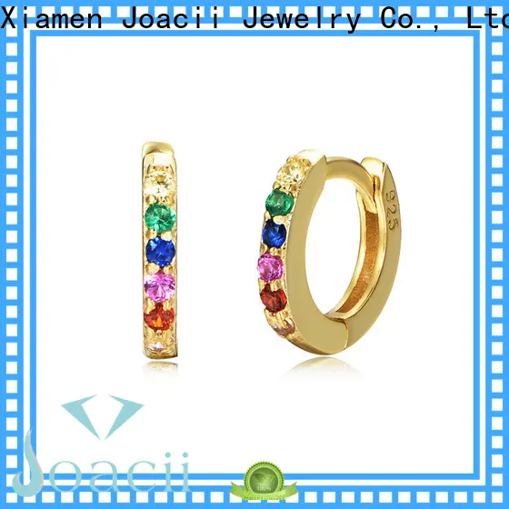 Joacii hoop diamond earrings on sale for gifts 1