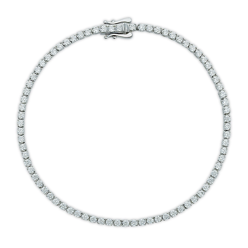 2mm Tennis Bracelet Round Cut Zircon 1