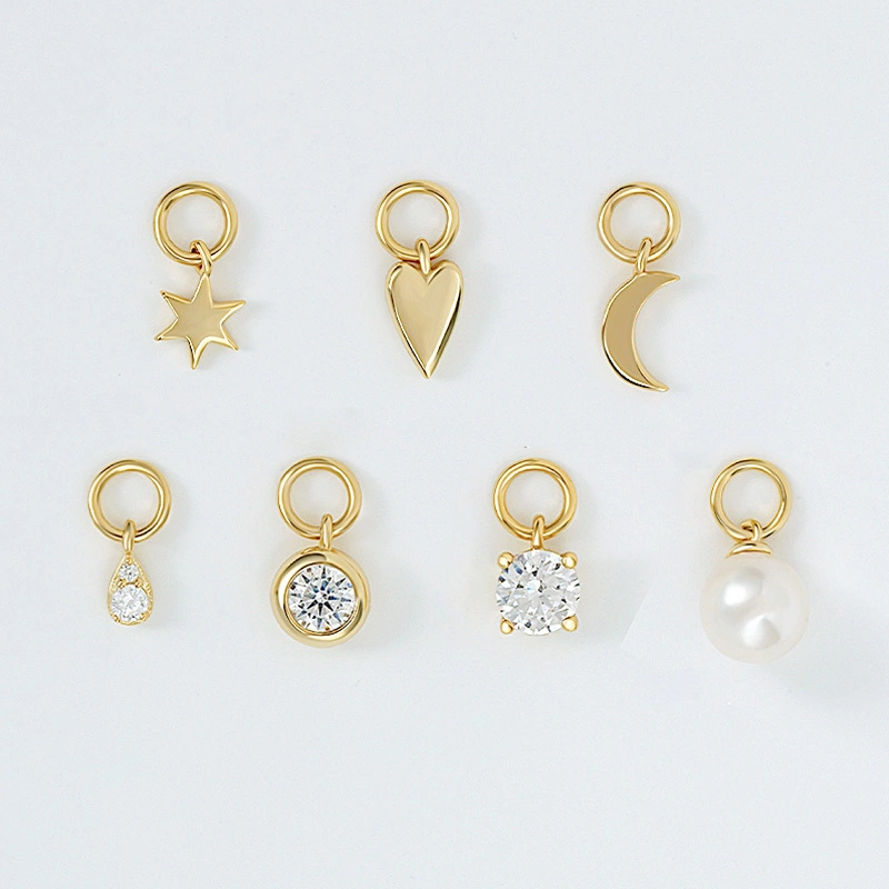 Minimalist Hoop Charms 1
