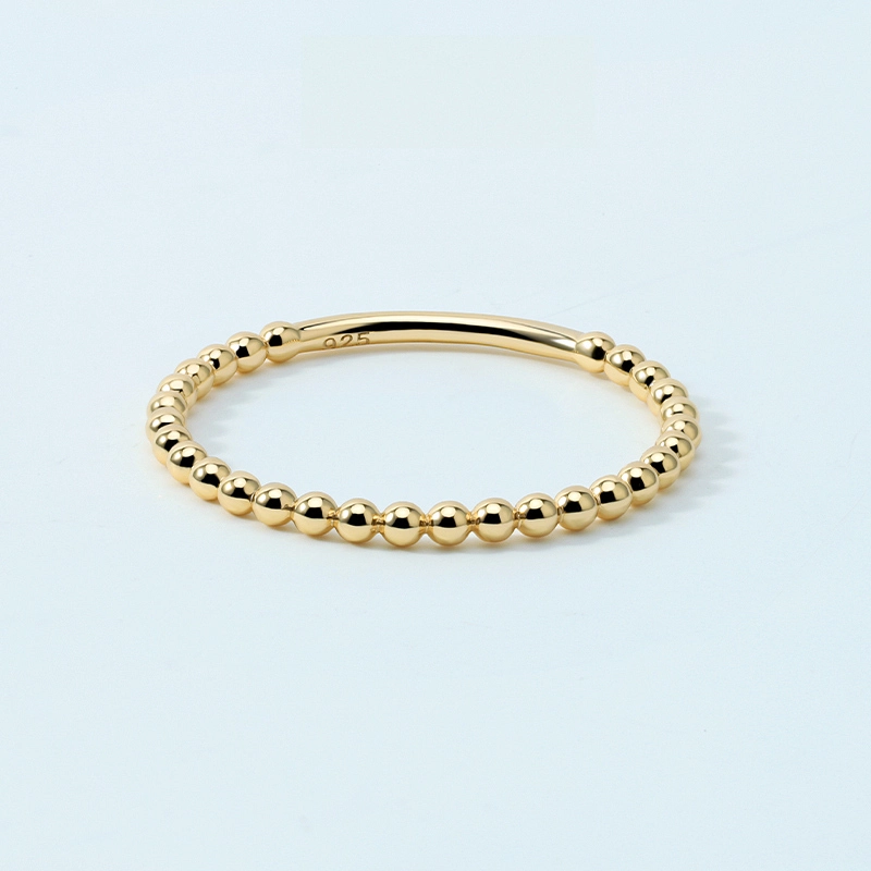 Beaded Band Ring 1
