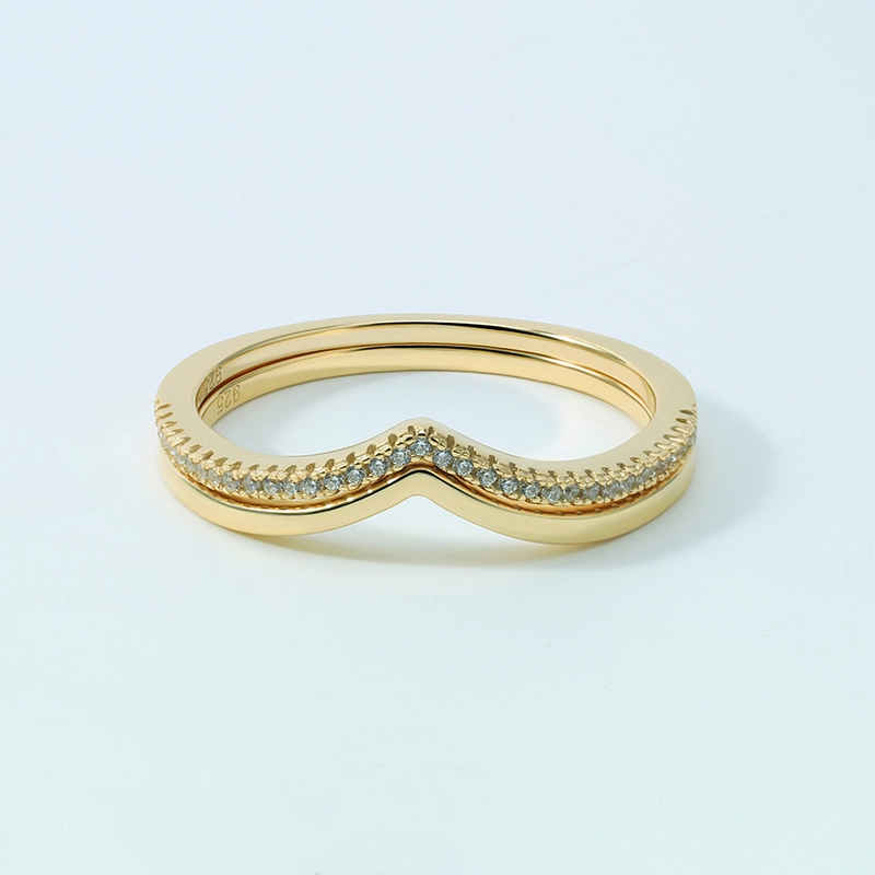 Wishbone Stacking Ring Set 1