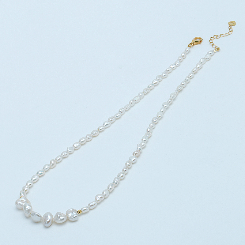 Keshi Baroque Pearl Necklace 10