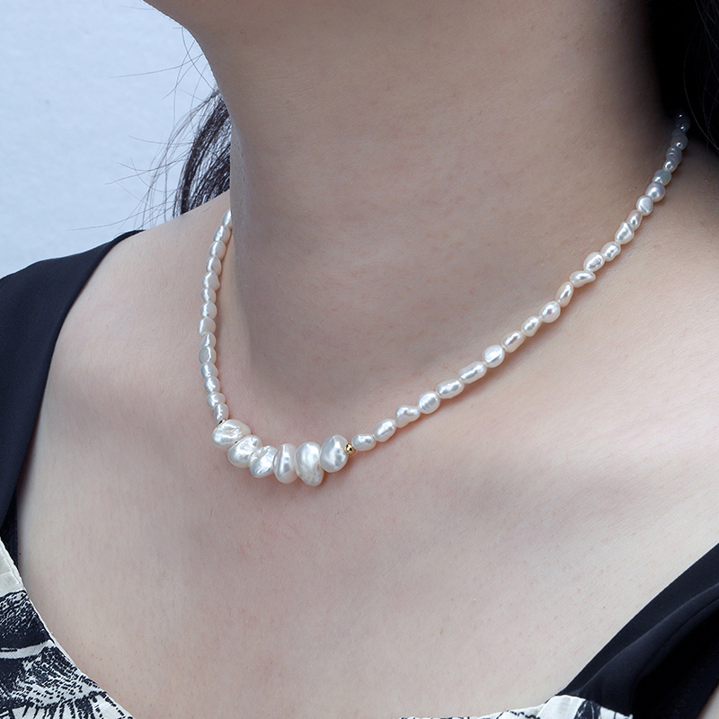 Keshi Baroque Pearl Necklace 5