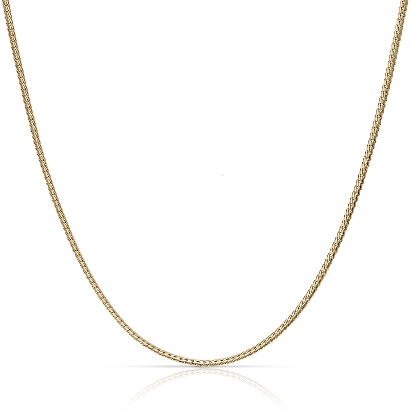 1.8mm Serpentine Chain Necklace 1