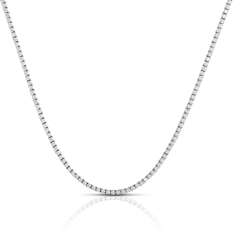 2mm Tennis Necklace 1