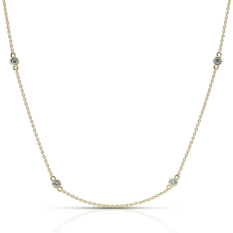 Sterling Silver Satellite Chain Gold Plated 1