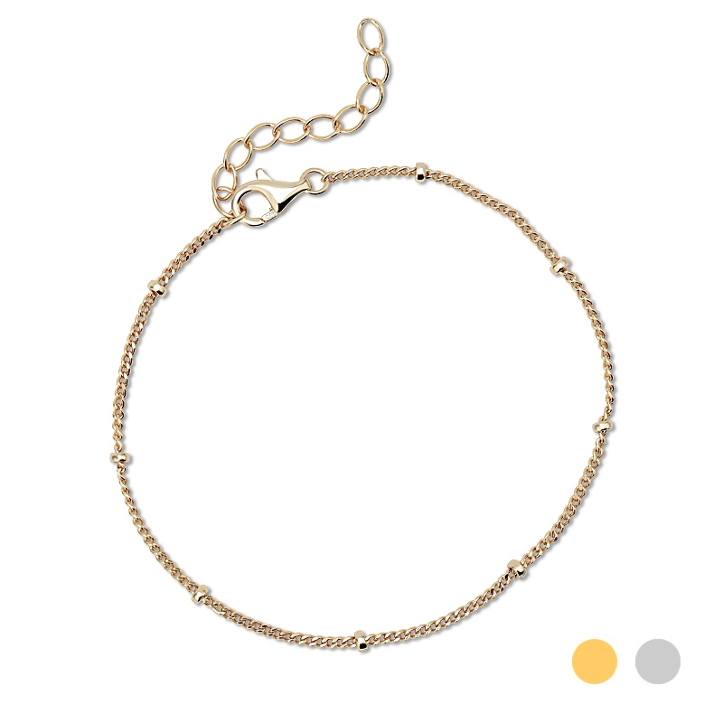 1.2mm Spheres Chain Bracelet 1