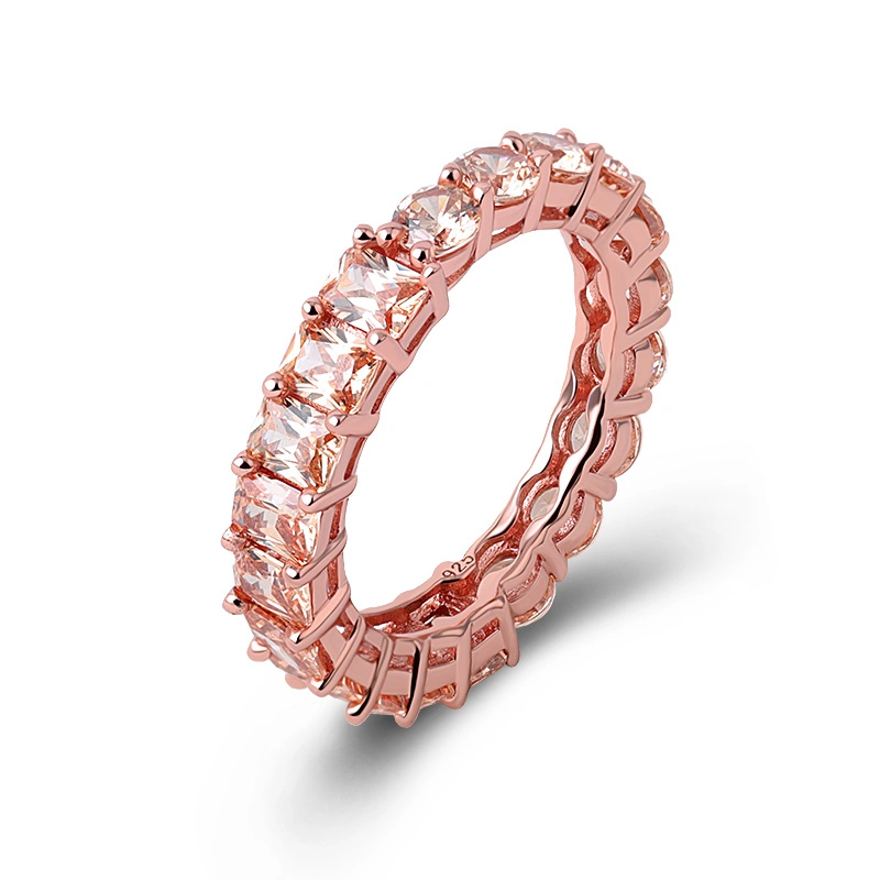 Champagne Baguette Eternity Band 1