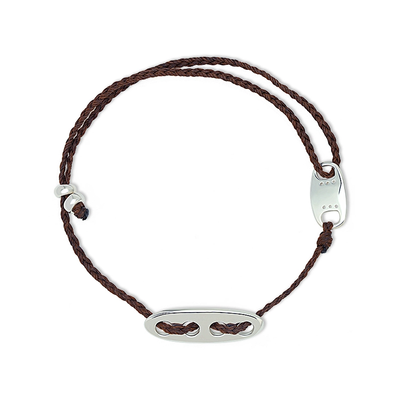Marine Brown Cord Bracelet 1