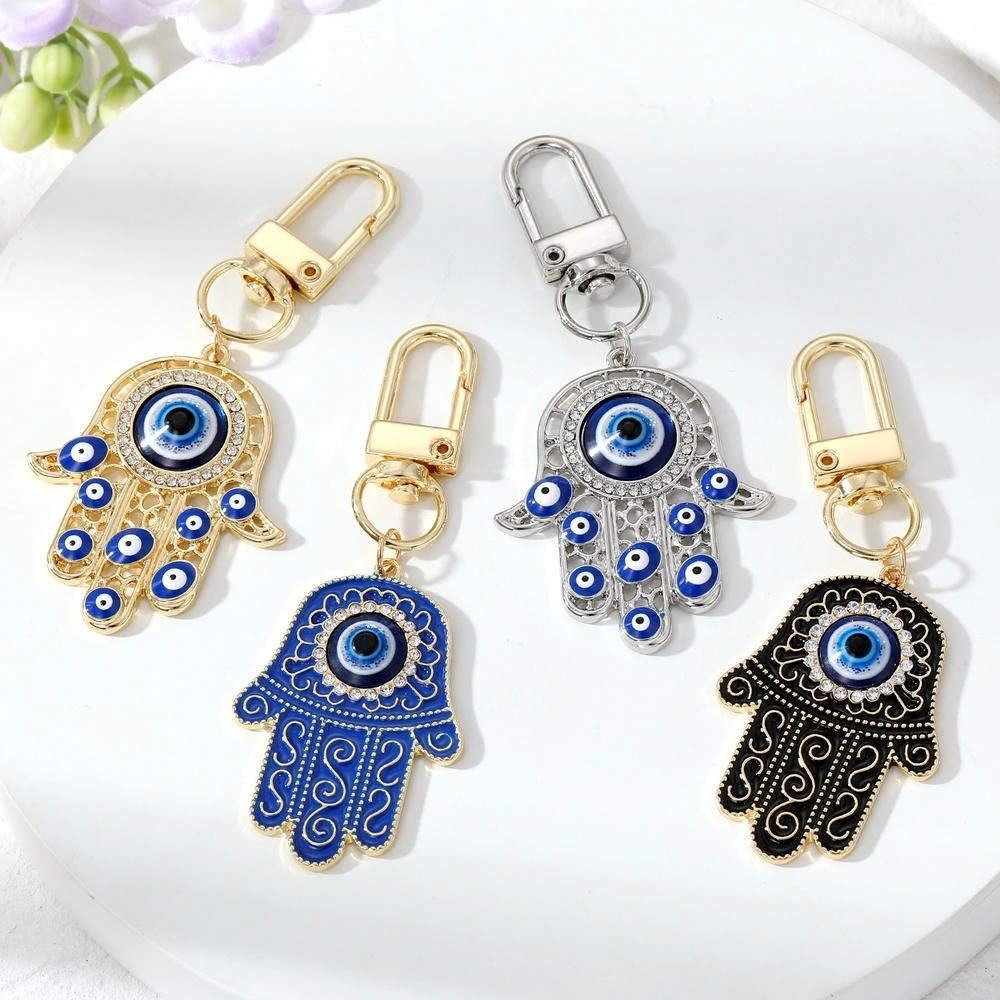Hamsa Keychain | Evil Eye Pendant | Turkish Charm 1
