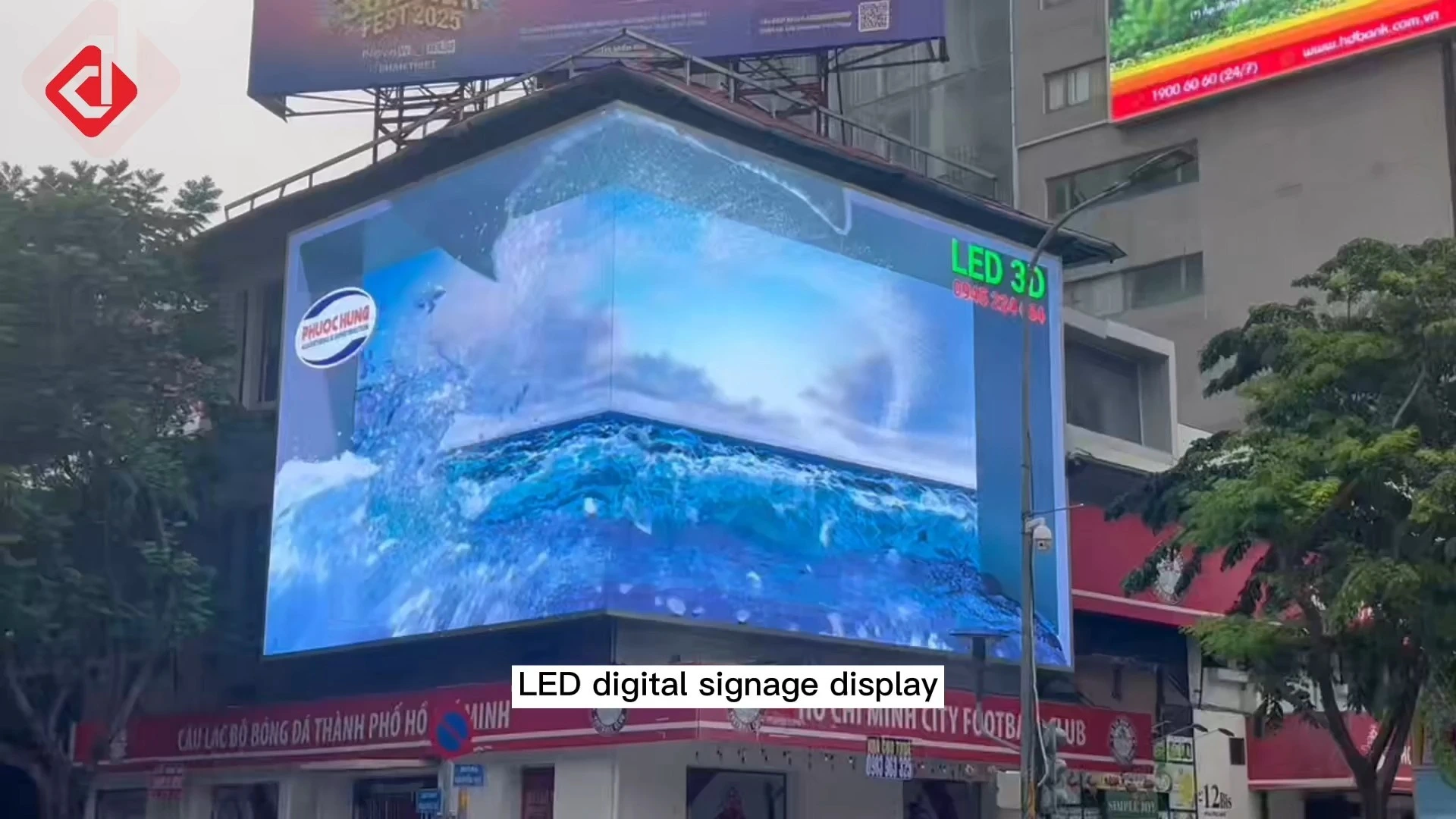Outdoor LED Video Wall Display Digital Signage Large Screen for Commercial Advertising 1